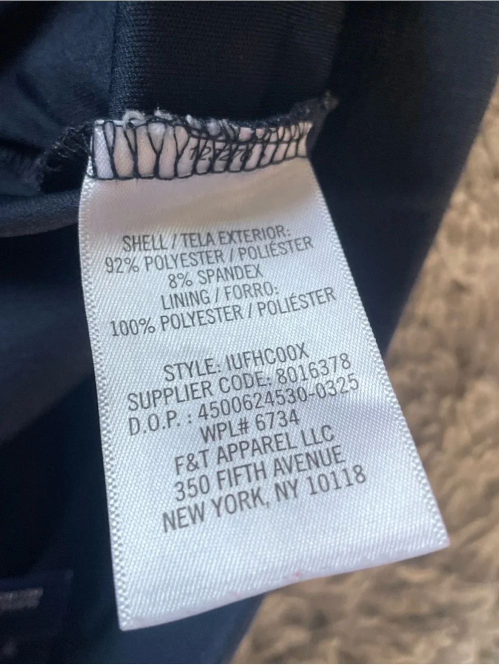 Izod Girls School Uniform Skirt Athletic Skort Pull On Navy Blue Size 7